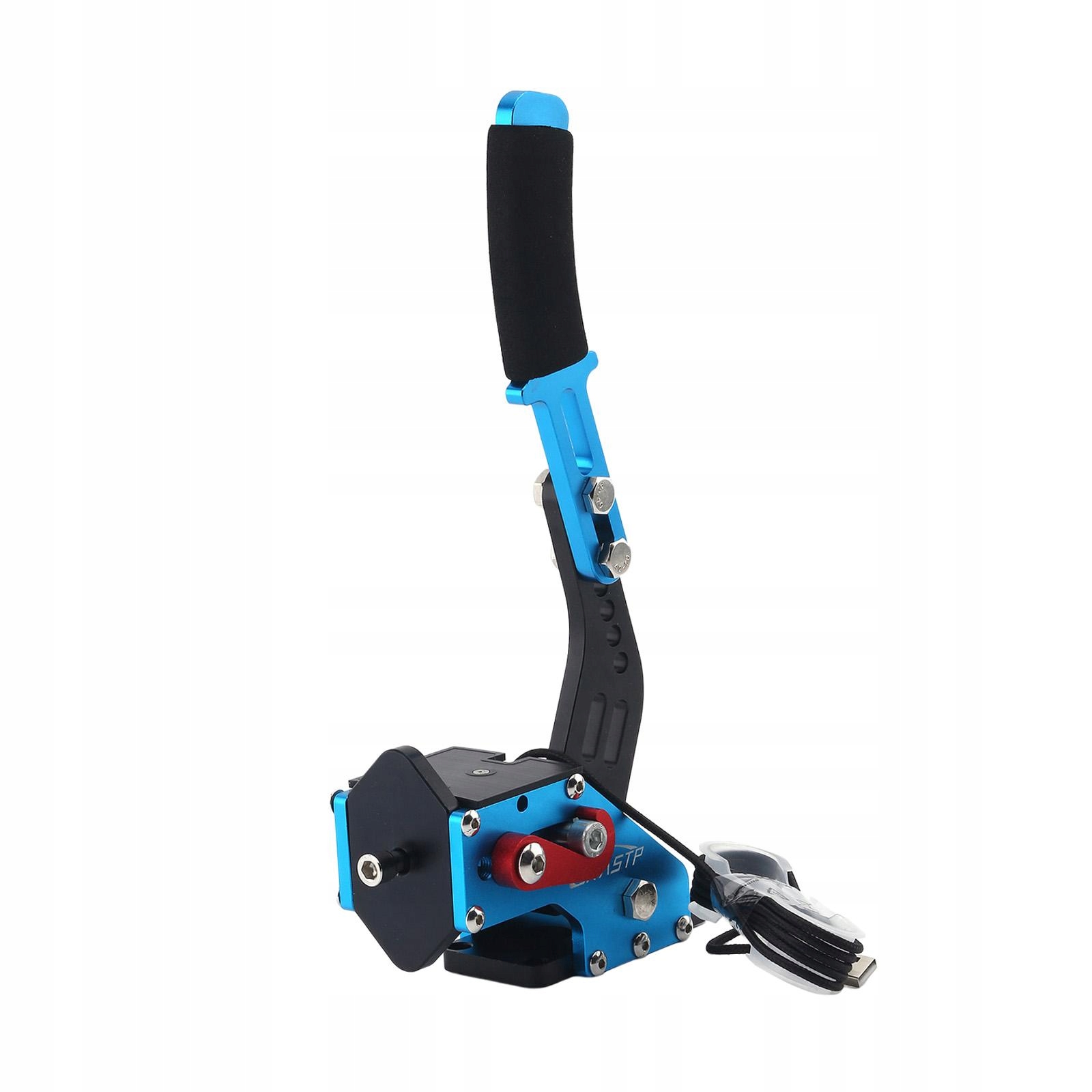 Gra wyścigowa 2 w 1 USB z hamulcem ręcznym USB w kolorze niebieskim