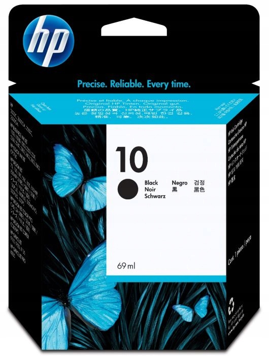 Atramentová náplň Hp 10 Black C4844A 69 ml Hp 500 800 110 100 815MFP