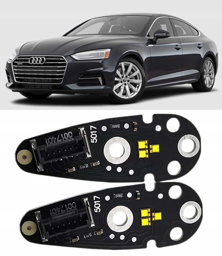Moduly Csl Bílé Drl Audi A5 S5 RS5 Xenon 2017-2020 White Plug & Play