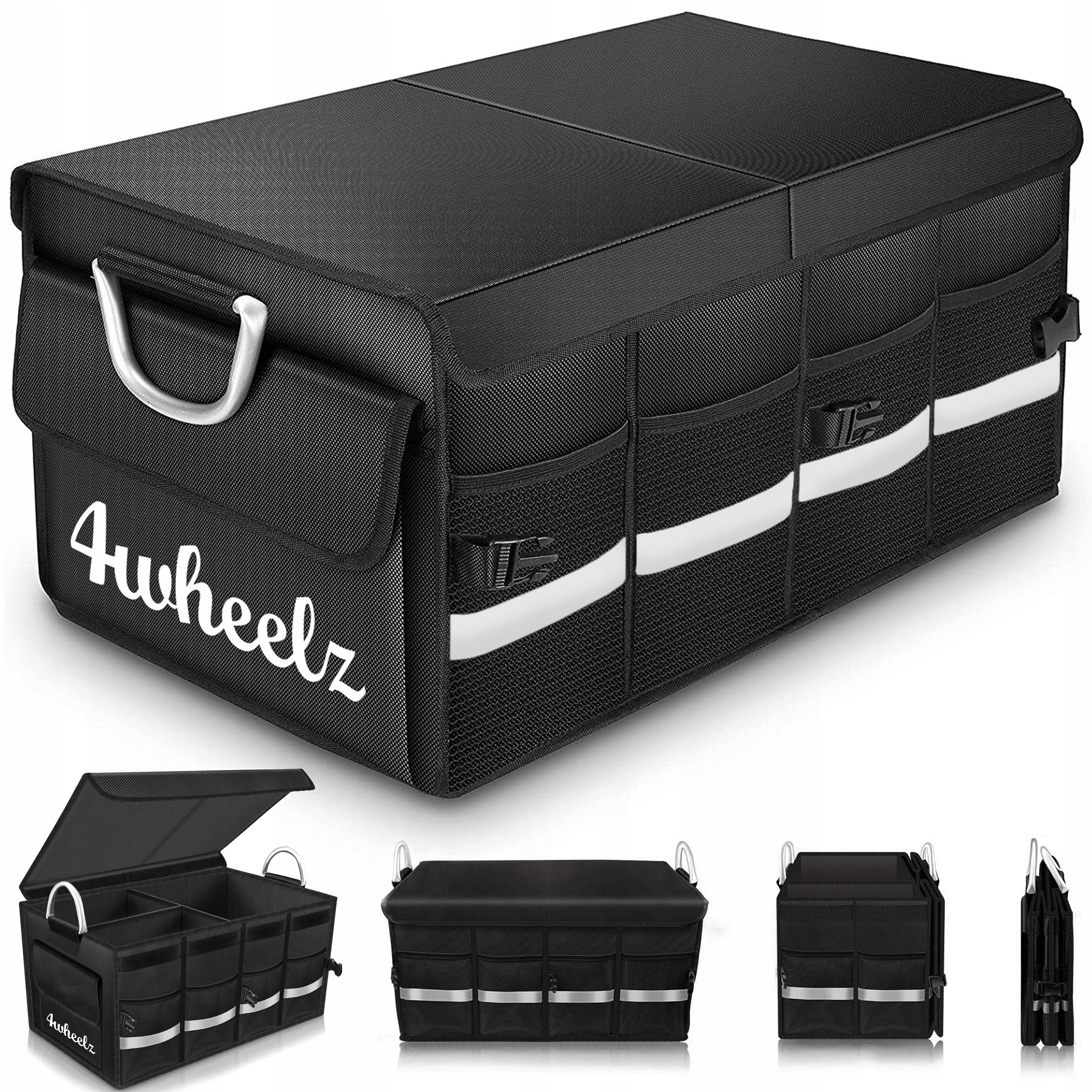 АВТОМОБИЛЬНЫЙ ОРГАНАЙЗЕР ДЛЯ БАГАЖНИКА, СУМКА НА ЛИПУЧКЕ XL