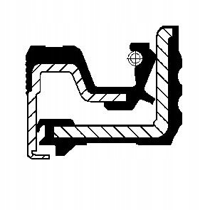 CORTECO 12019512b напівосьовий герметик