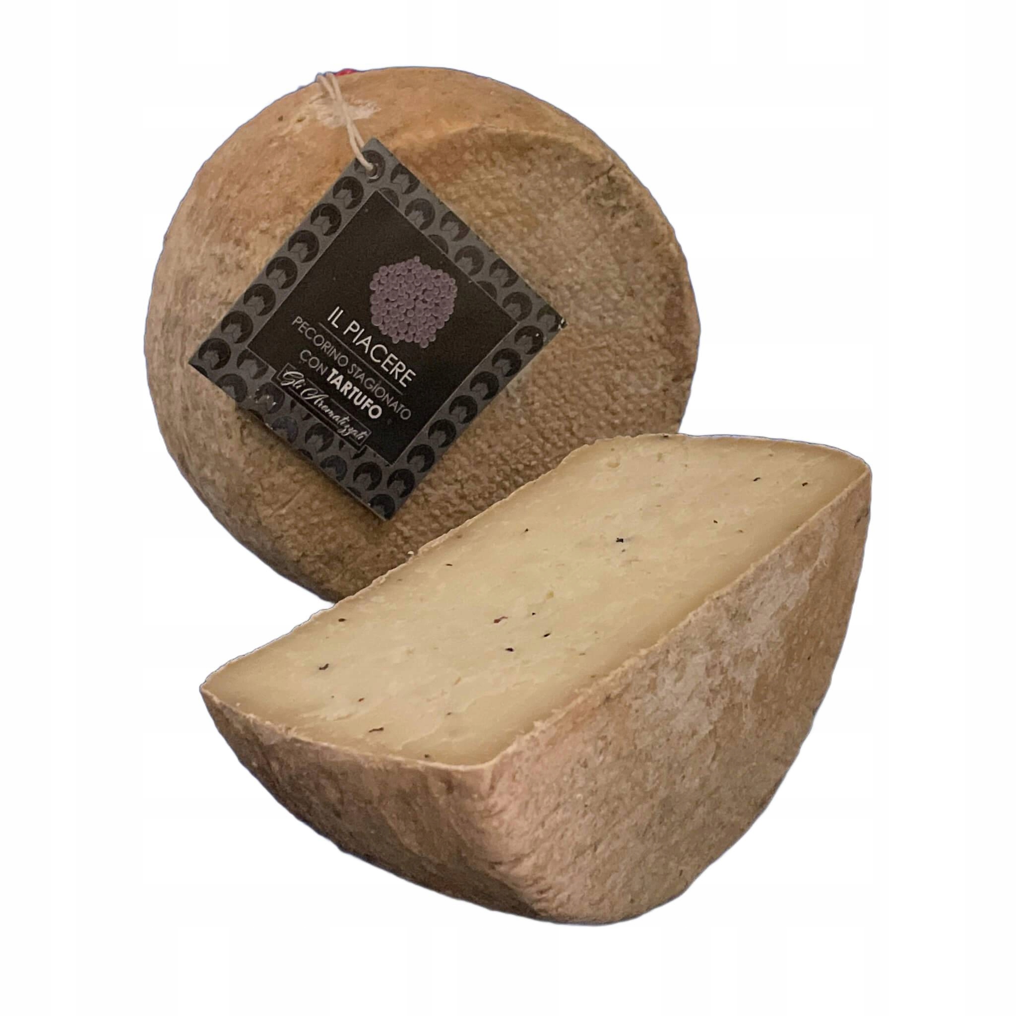Pecorino al Tartufo włoski ser owczy z czarną truflą 300 g