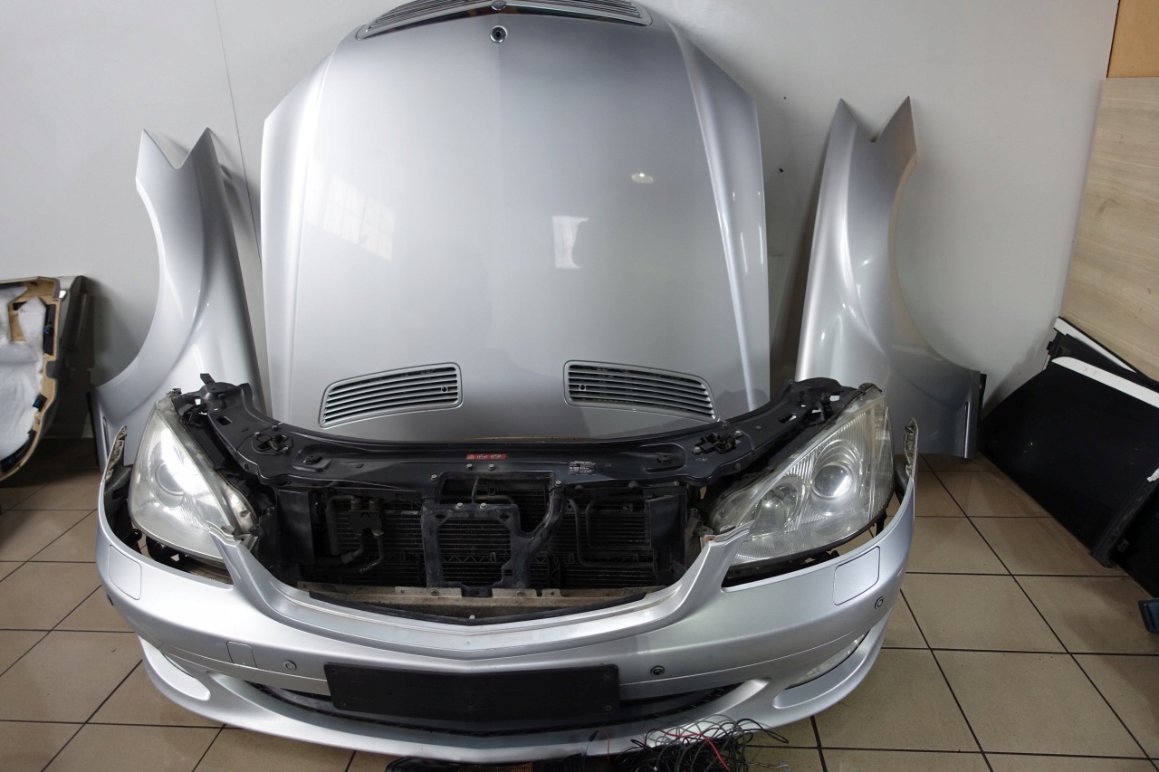 Mercedes w221 przód maska zderzak pas błotnik 3.2 CDI wzmocnienie belka 775