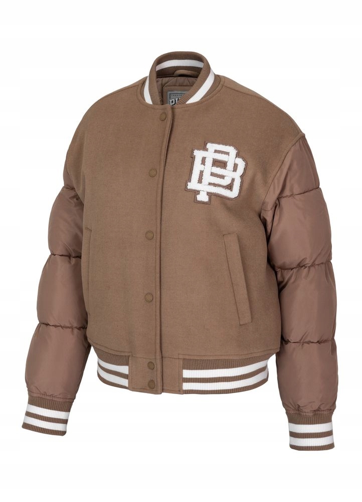 Dámská Zimní Bunda Pitbull Buena Volnější Střih College Bomber