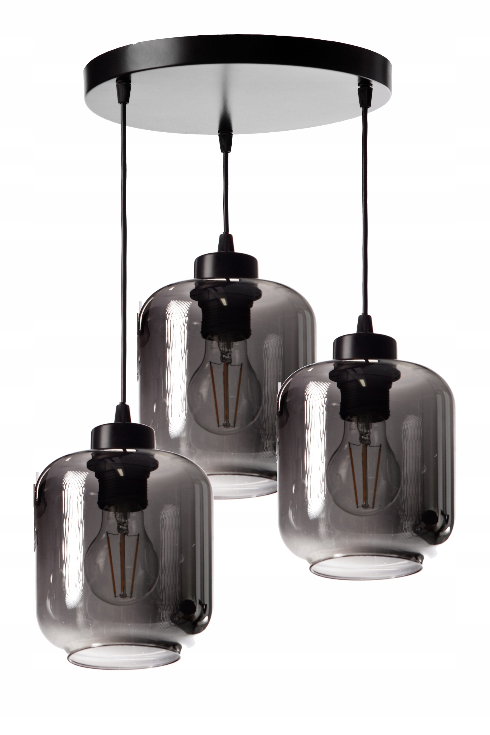 Závěsná Skleněná Lampa E27 Led