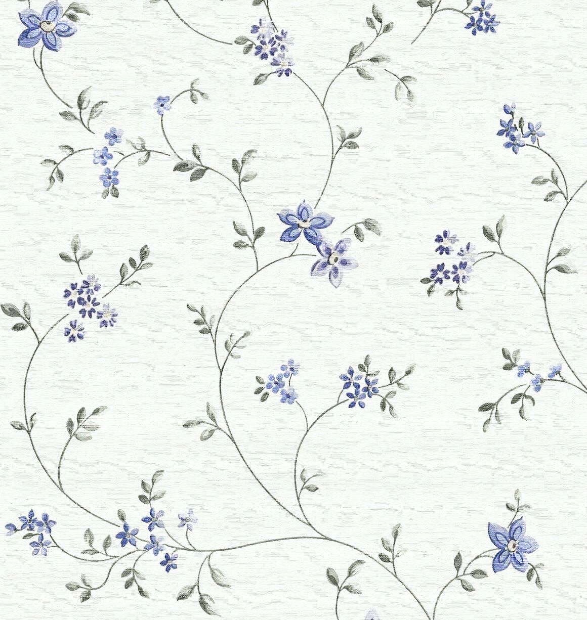 

TAPETA-Niebieskie Kwiatki-MAISON CHARME-ASCreation