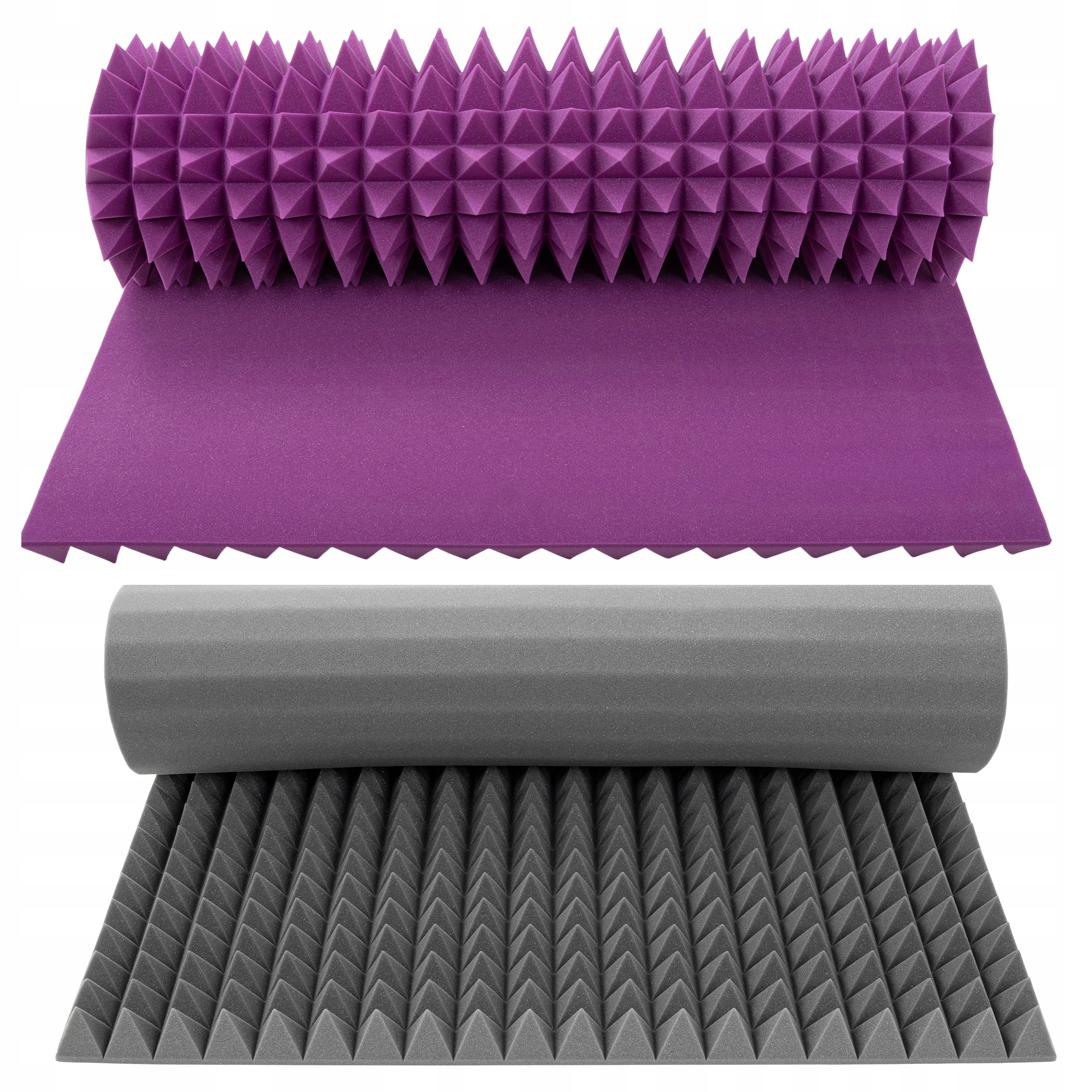 Pyramida 8 cm, zvuková pěna, akustické panely pro konferenční místnost