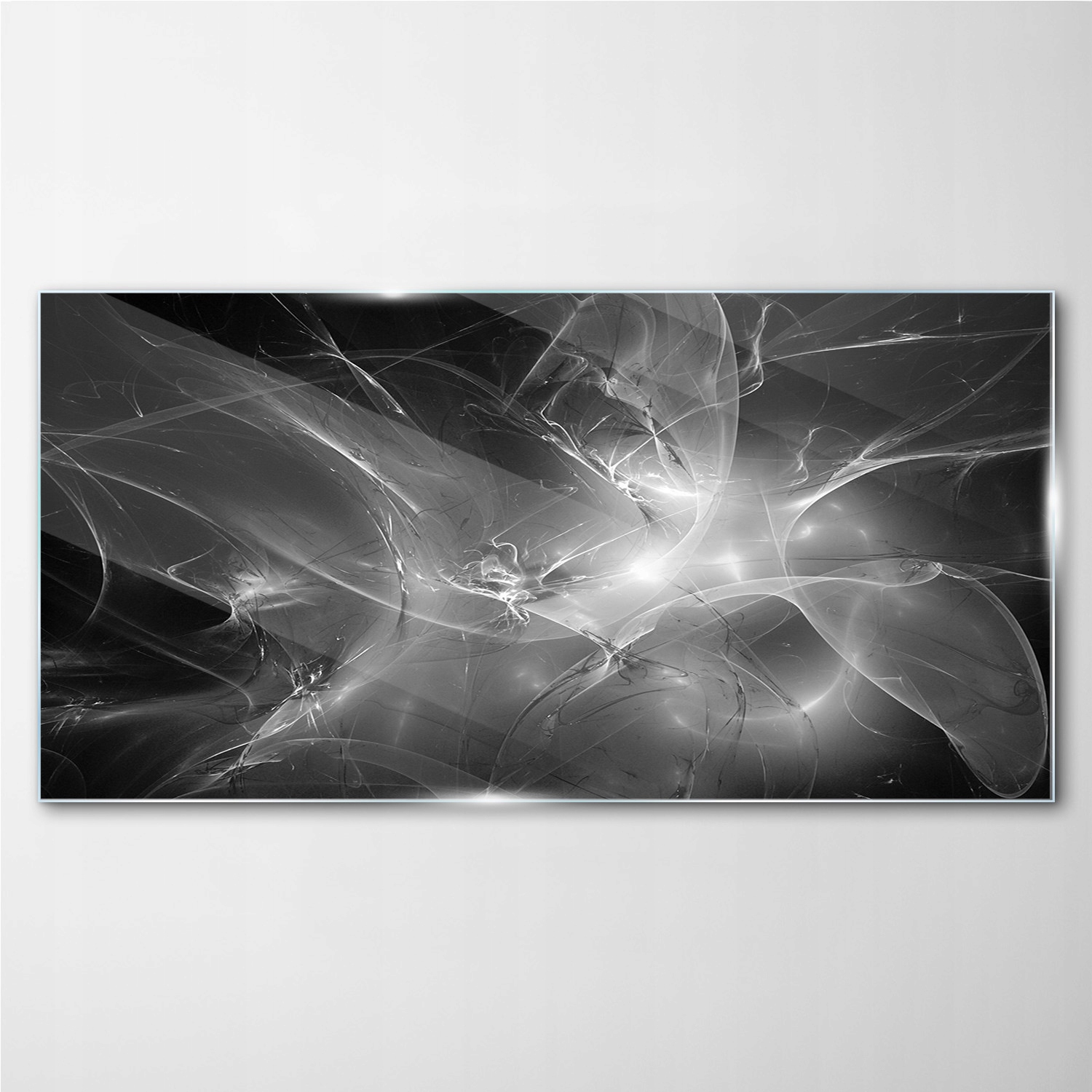 

Foto-obraz szklany Czarno biała grafika 100x50 cm