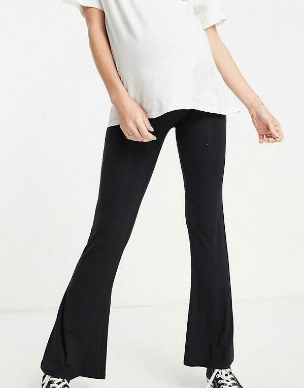 Asos Maternity LUŹNE CIĄŻOWE SPODNIE CASUAL NJ1 qub L