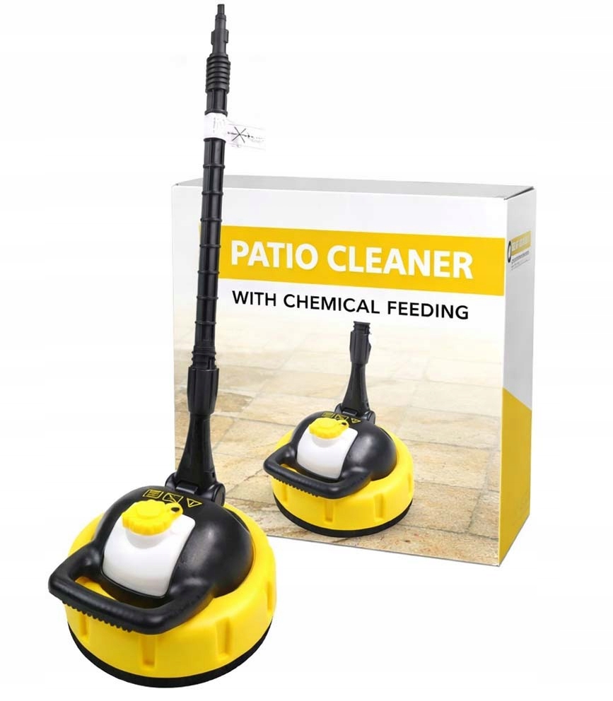 Terasový Čistič Na Mytí Terasy Dlažebních Kostek M22 S Nádrží Na Chemii