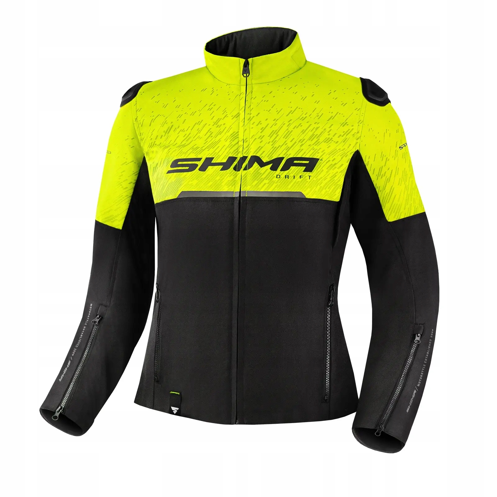 Shima Drift Lady Yellow Dámska motocyklová bunda