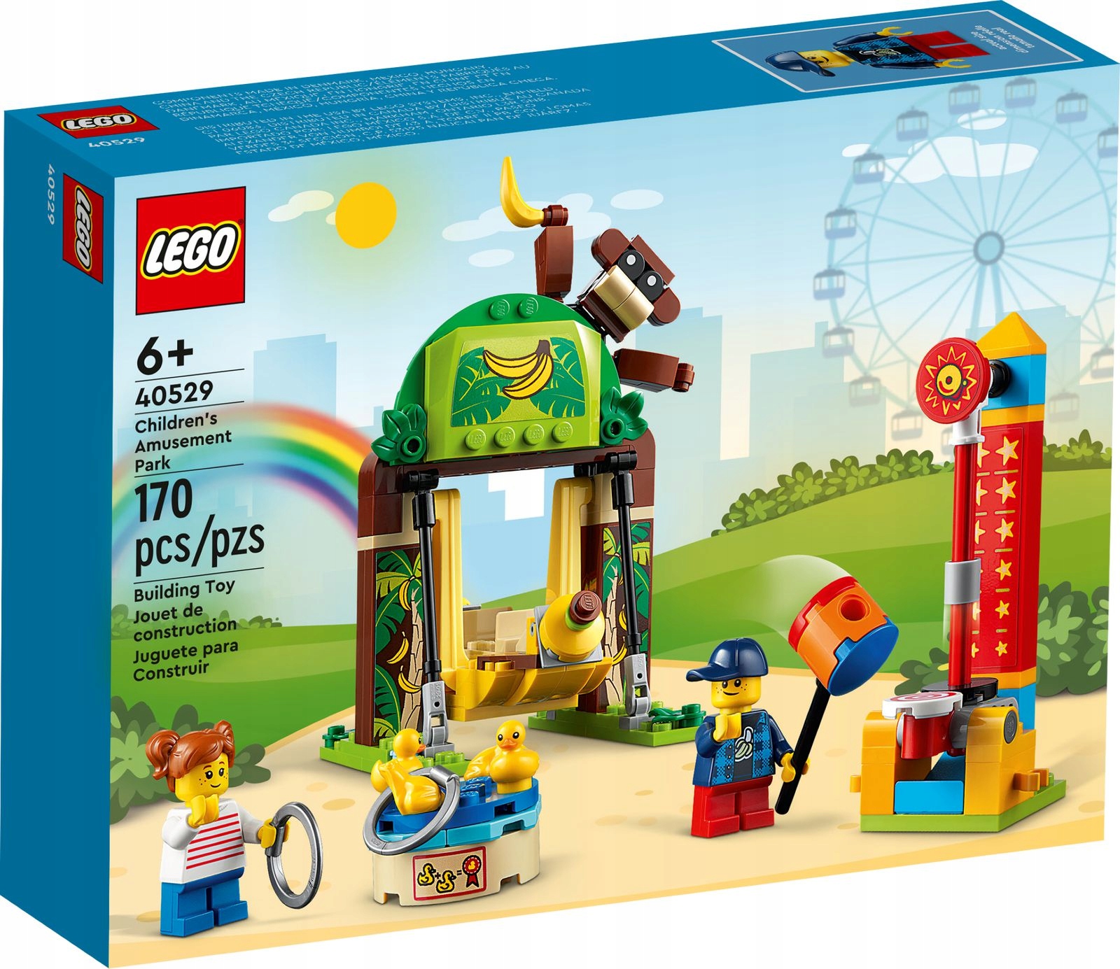 LEGO CREATOR EXPERT 40529 WESOŁE MIASTECZKO FIGURKI CITY Marka LEGO