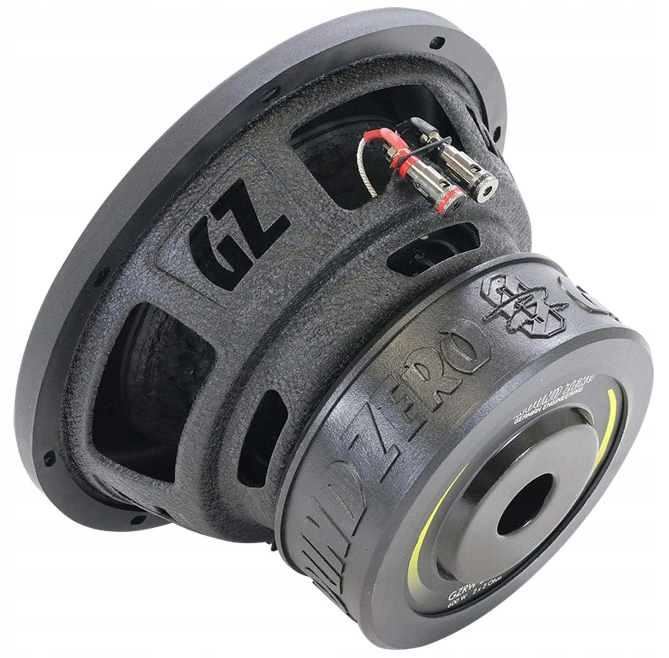 Ground Zero GZRW 25-D2 subwoofer 25cm 600W RMS 2 x 2 Ohm