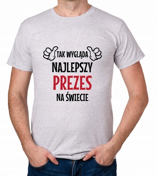 

koszulka Najlepszy Prezes prezent