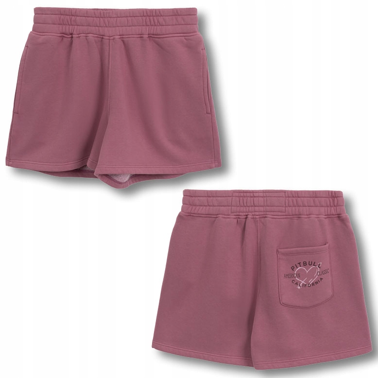 Dámské teplákové šortky Pitbull Washed Manzanita Heart Malý potisk