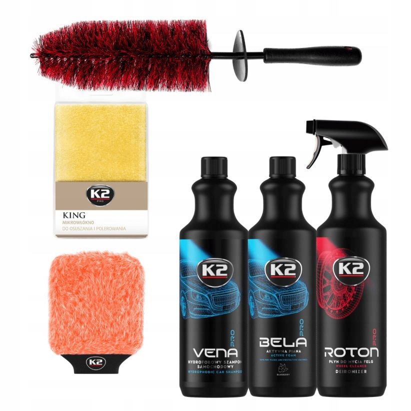 K2 ZESTAW DO MYCIA SAMOCHODU EXTERO