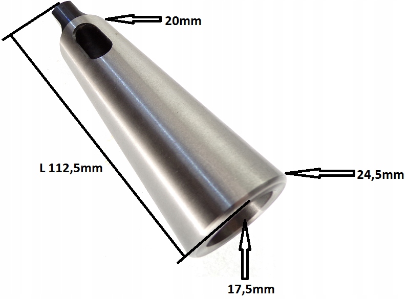 TULEJA REDUKCYJNA 3/2 MORSA MORSEY'A MK3/MK2 3-2 Marka Si