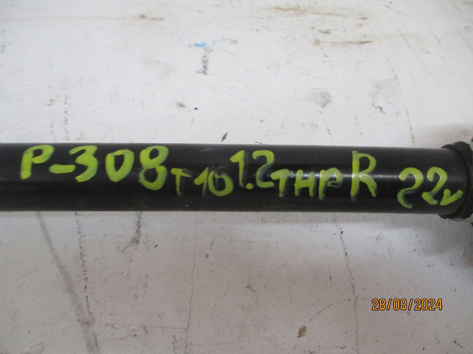semi-axis Peugeot 308 1,2THP 9815636280 right front