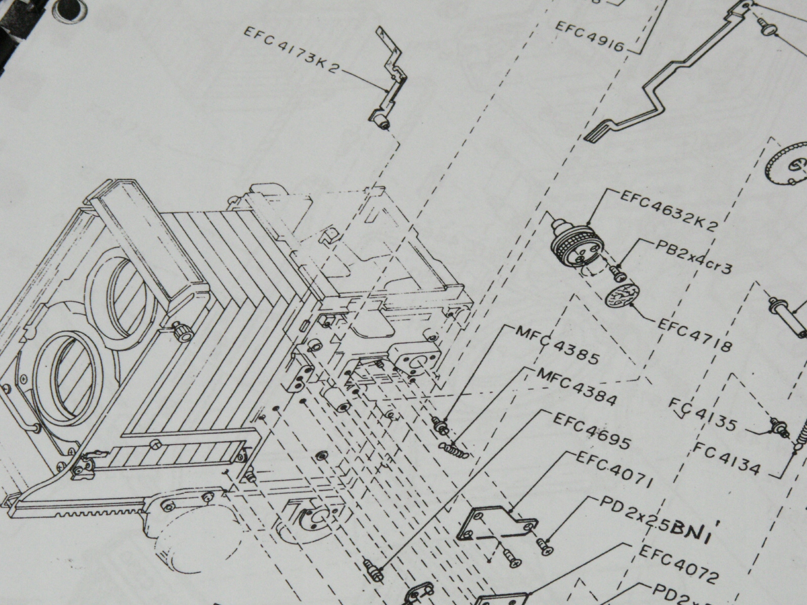 SERWISÓWKA Mamiya C330 F Parts Catalog UNIKAT! Model C330 F