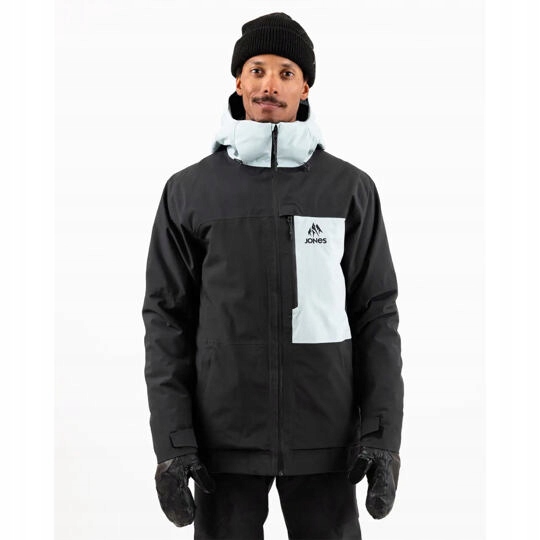 bunda Jones Mtn Surf Parka Recycled 20/20 Stealth Black Velikost oblečení
