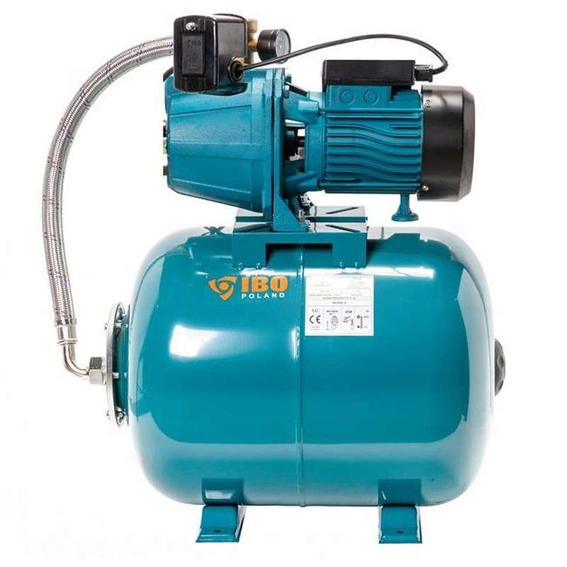

Zestaw Hydrofor 24 L Pompa Jet 100 A 60L/MIN Ibo