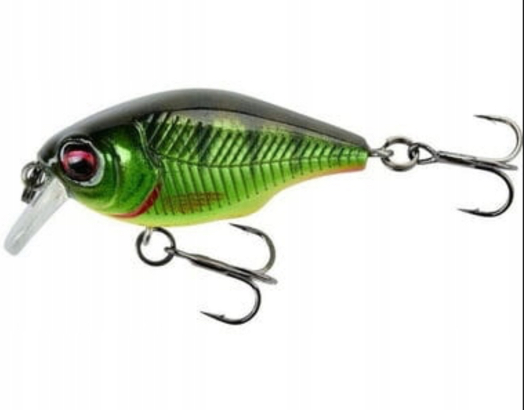 Wobler Spinningowy Pływający Petit Crank LśniącyTygrys 4cm 5.3g Savage Gear
