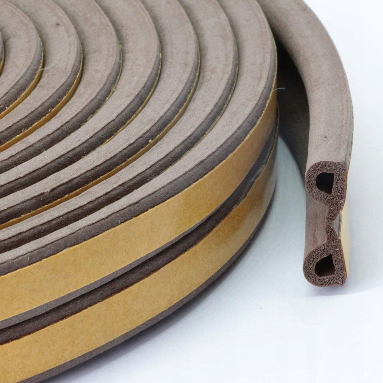 

Uszczelka do okien P 3-5,0 mm brązowa (podwójna)