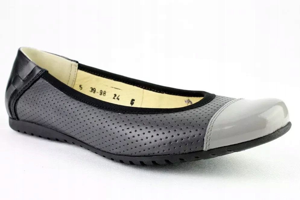 Polobotky Lesta 3998 šedé R36