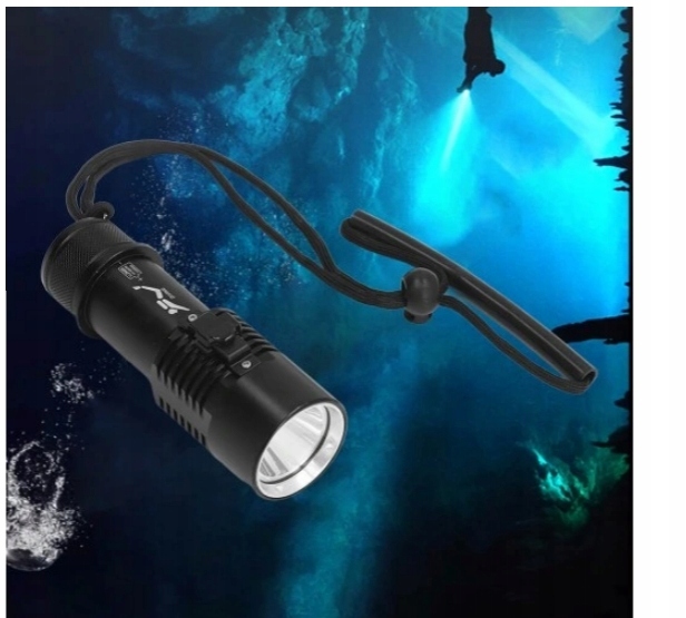 LATARKA NURKOWA LED 5000lm LED P70 IPX8 Marka inna marka