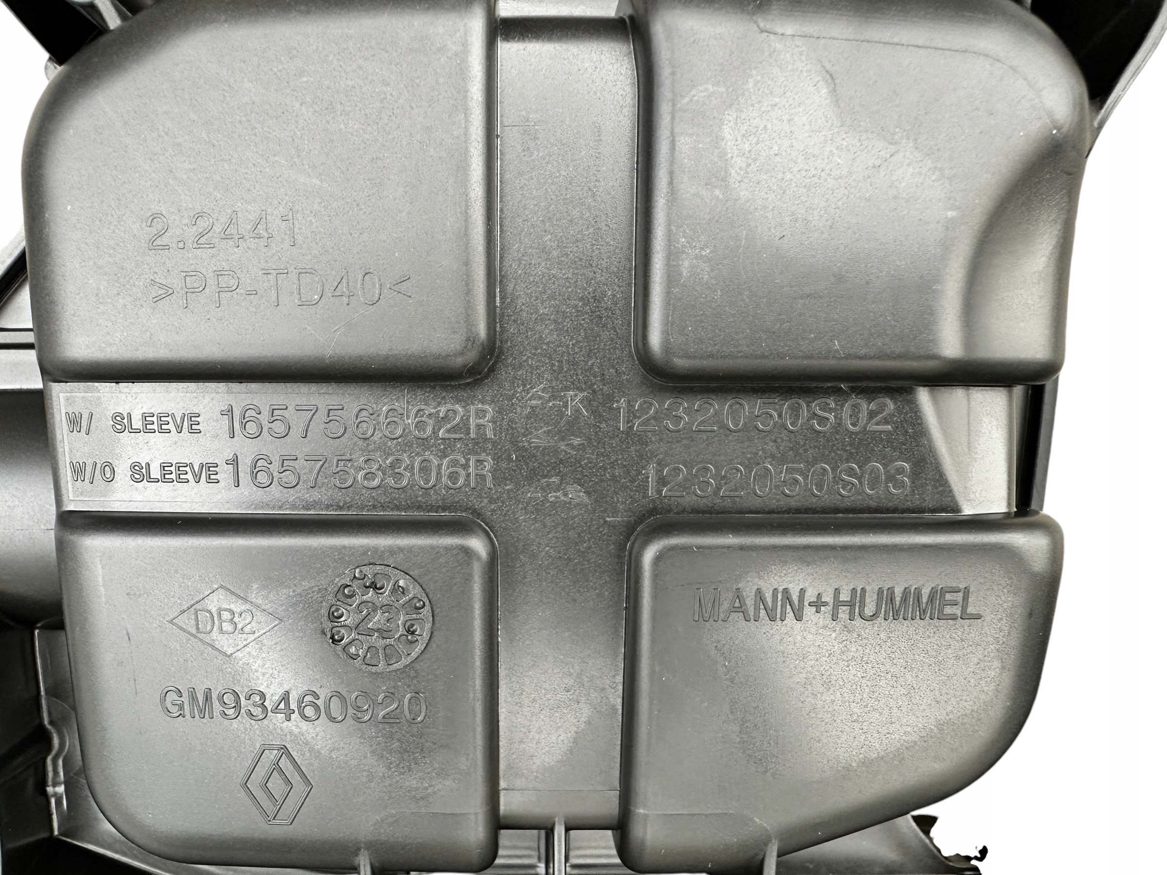 патрубок Воздух renault TRAFIC FIAT TALENTO оригинал 165758306R