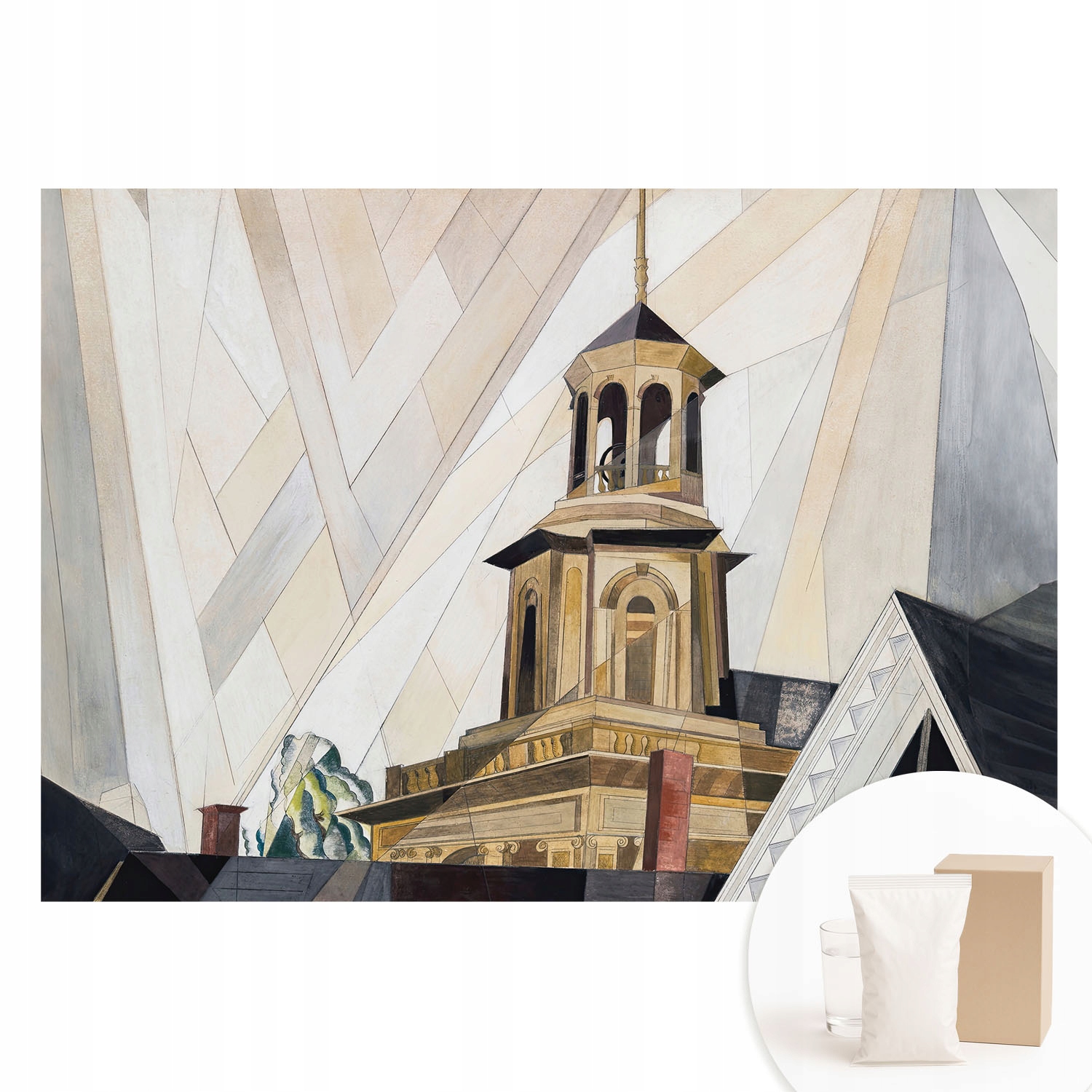 Designová fototapeta na zeď Flizelinová architektonická věž 312x219