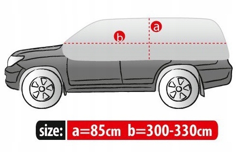 ЧЕХОЛ POLPLANDEKA ЗАЩИТА SUV 300-330 CM фото 4