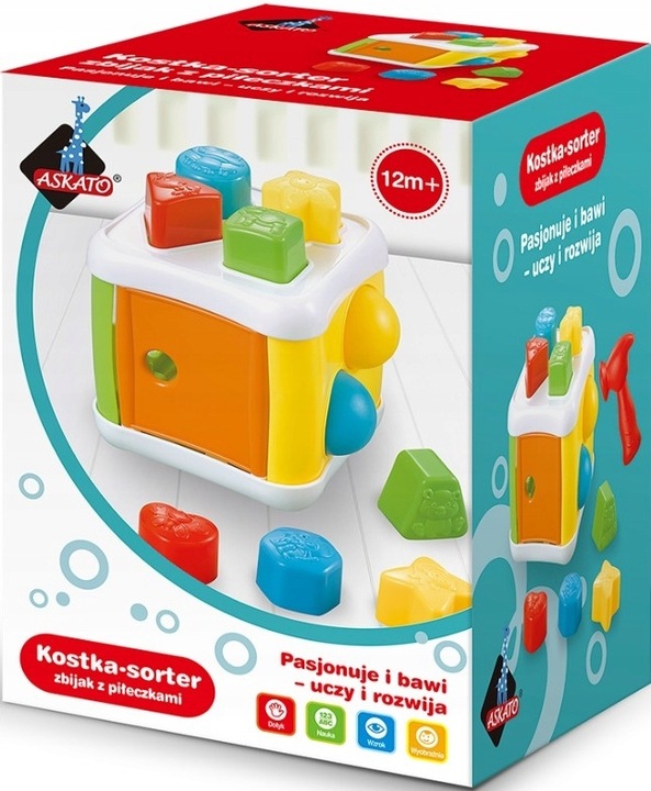

Sorter Zbijak Z Piłeczkami Askato 110578
