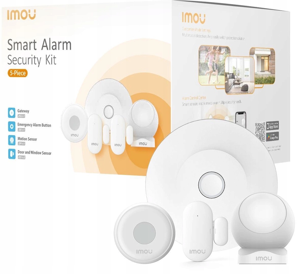 Sada detektorov Imou Alarm kit KIT-Alarm(ZG2)-EU-5