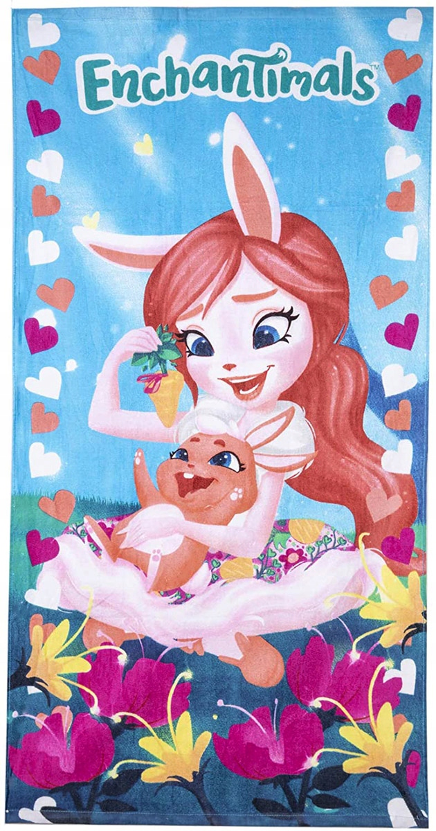 Enchantimals ręcznik kąpielowy plażowy Bree Bunny