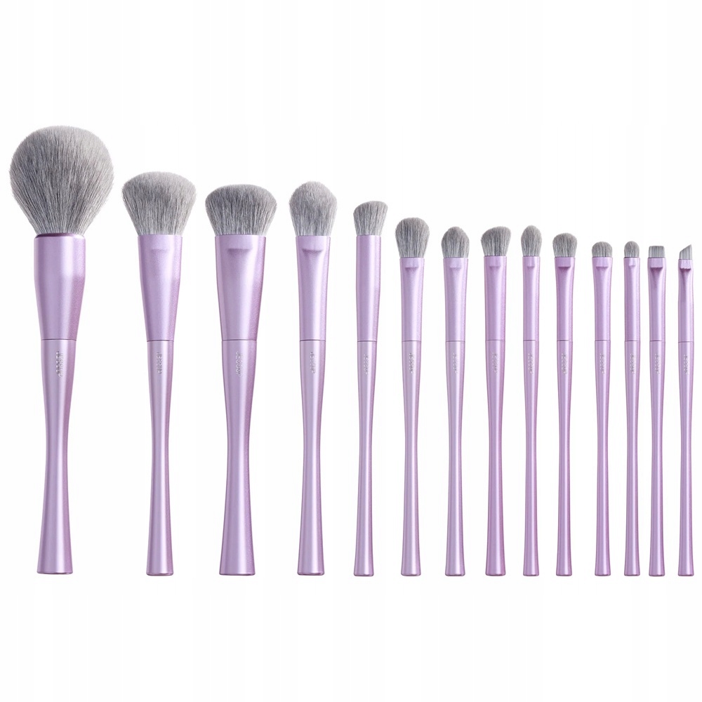 Jessup Luxury Purple Makeup Brush Sada Štětců Na Líčení T512 14KS
