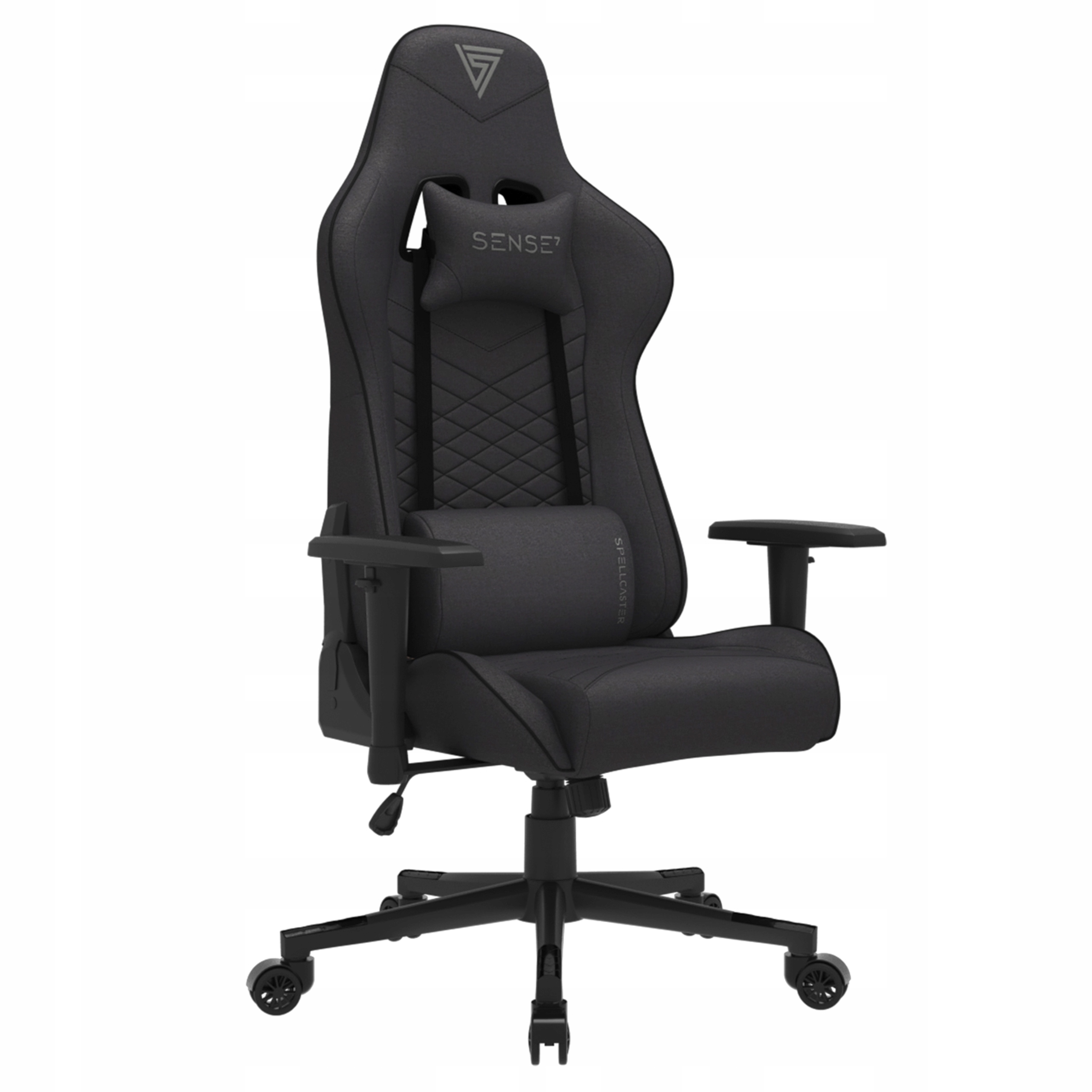 Fotel Biurowy Obrotowy Materiałowy Kubełkowy Regulowany do Biura Sense7