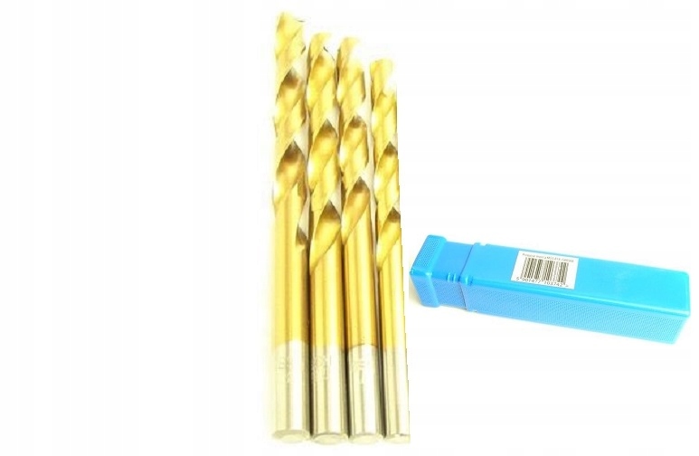 

Wiertła Hss wiertło 8,5mm 9mm 9,5mm 10mm Kpl 4szt