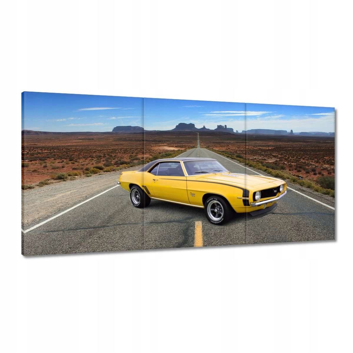 Obrazy 180x90 Žltý Chevrolet Ss Auto