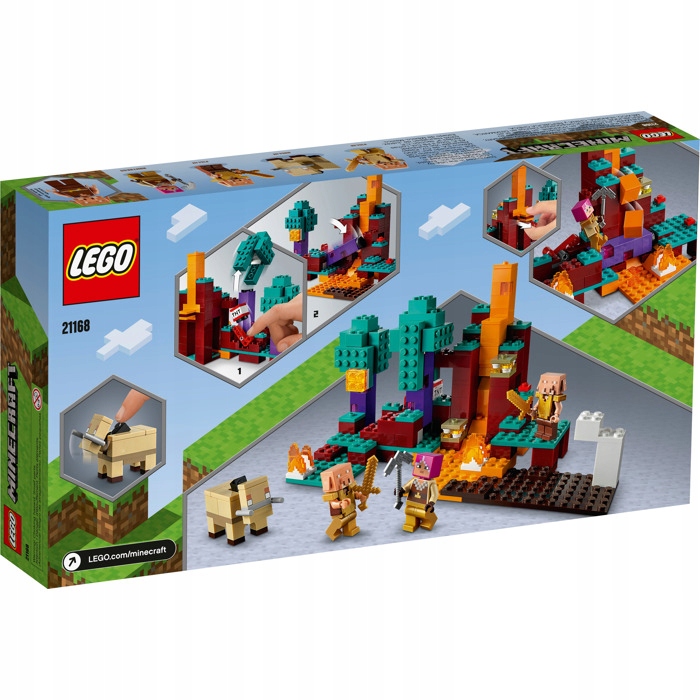 LEGO MINERCRAFT 21168 Spaczony las Marka LEGO