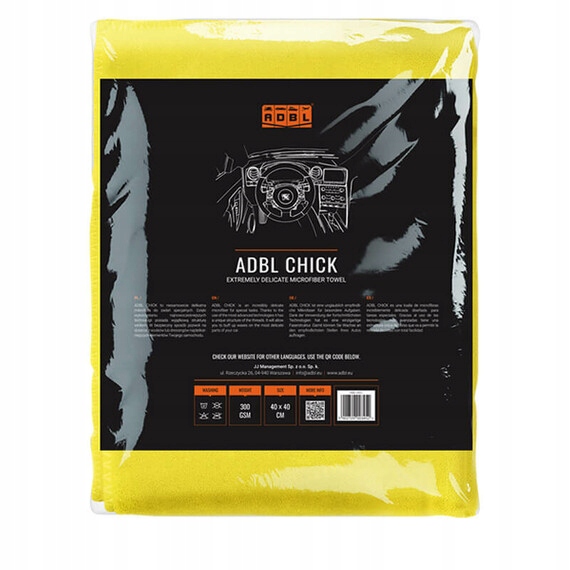 Adbl Chick 40x40cm mikrofibra 300gsm