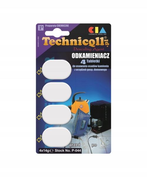 

Technicqll Odkamieniacz W Tabletkach 4X14G P-044