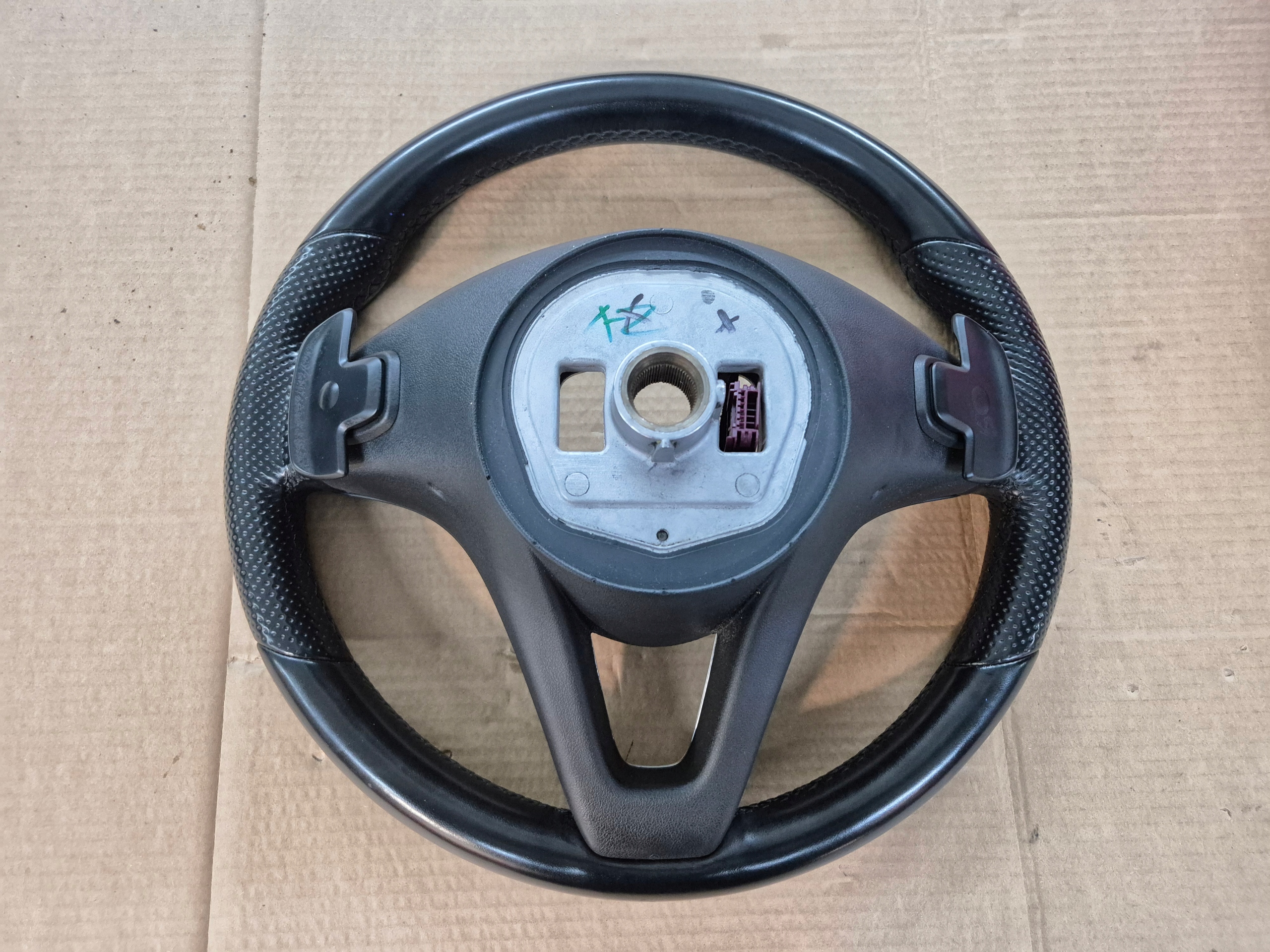 steering wheel, leather with shifting MERCEDES W205 W213 BDB!!