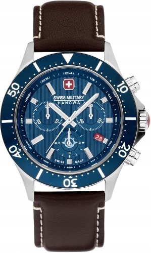 Zegarek męski Swiss Military SMWGC2100706 granatowy sportowy