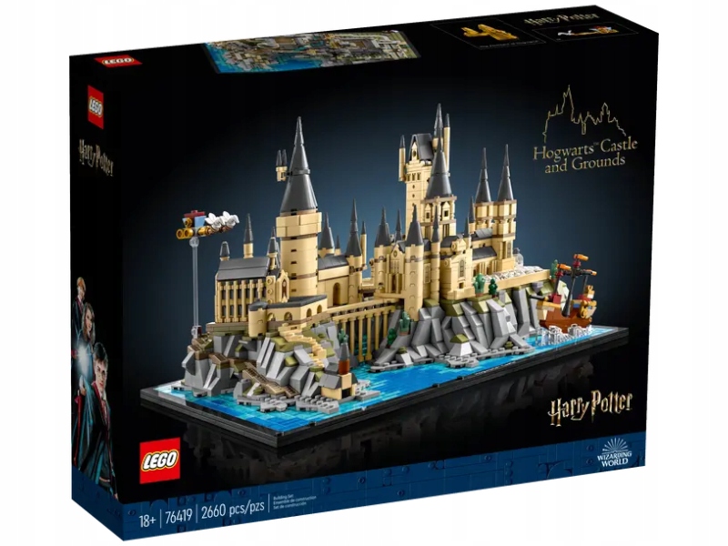 Lego 76419 Harry Potter kpl Zámek Hogwarts a blána 18+ 2660ks