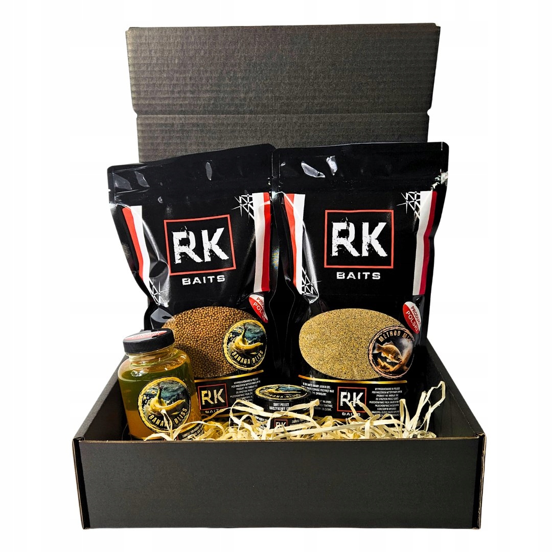 dla wędkarza Rk Baits Gift Box Feeder M Banana Bliss