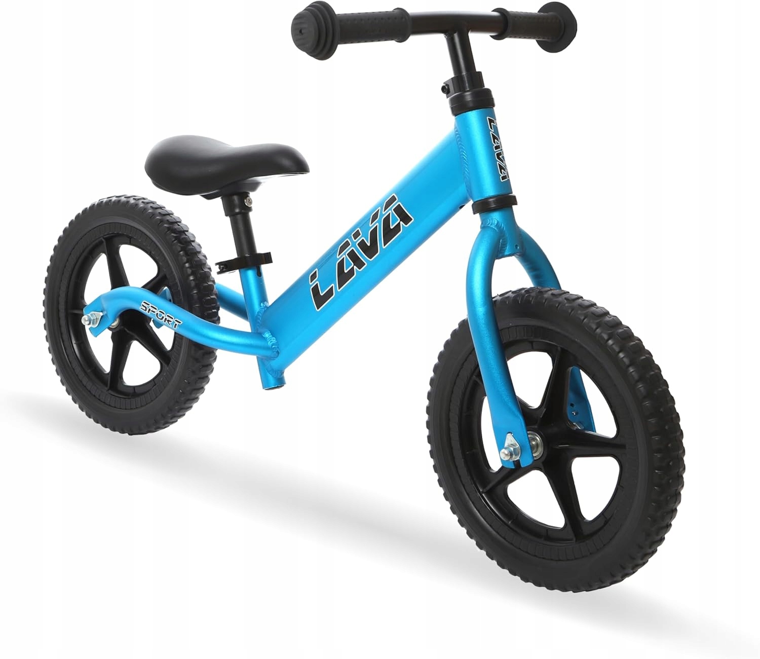 Ultralekki Rowerek Biegowy Lava Sport Niebieski Regulowany Koła 12'' 2+ Lat