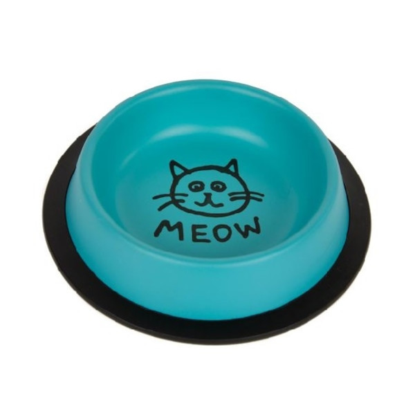 

Chico Miska Metalowa na gumie Meow 0,47l niebieska