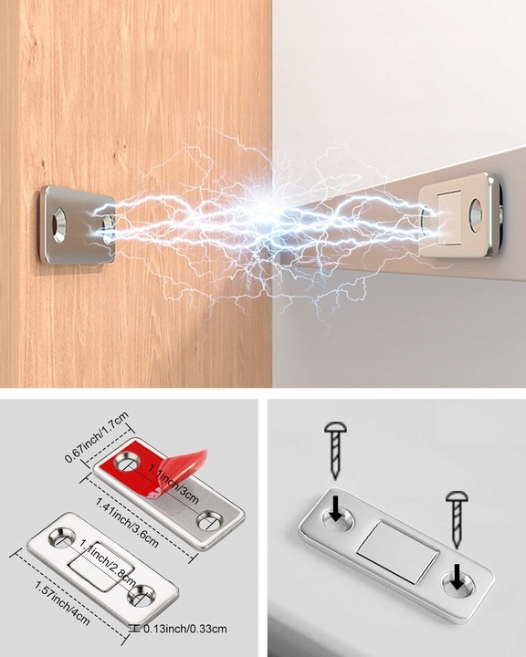 MAGNETYCZNY ZAMEK ZATRZASK SZAFEK MAGNES MEBLOWY *6 Kod producenta MAGNETYCZNY ZAMEK ZATRZASK SZAFEK MAGNES