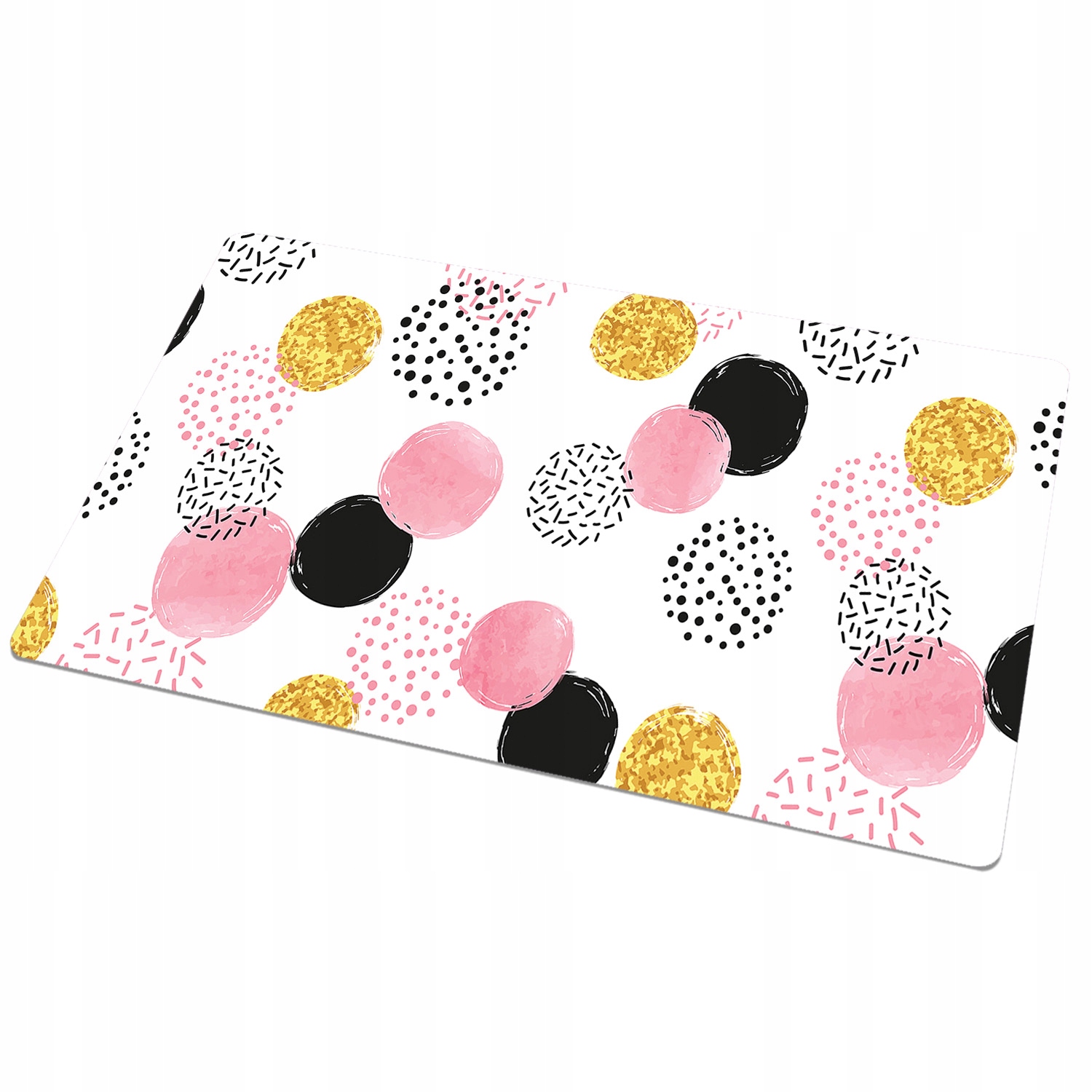 Modna podkładka na stół 90x45 Geometryczne kropki